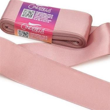 Imagem de Fita de Cetim nº 09 38mm com 10 Metros - Cinderela, 151 ROSE GOLD