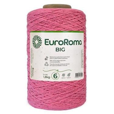 Imagem de Barbante EuroRoma Colorido Big Cone Nº06 1,8Kg, ROSA
