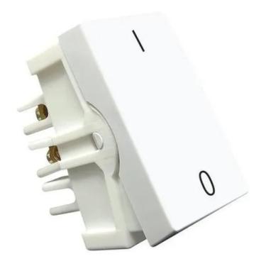 Imagem de Interruptor Fame Habiat Branco Bipolar Paralelo 2053