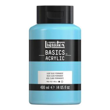 Imagem de Tinta Acrílica Basics Pintura 400ml Light Blue Liquitex