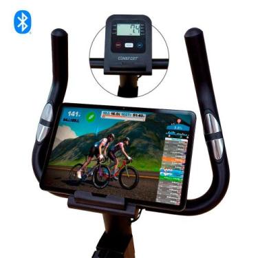 Imagem de Bicicleta Ergométrica Vertical Consport V-1000 Connect Exercícios Em C