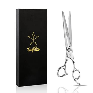 Imagem de Fengliren Tesoura Profissional de Alta Qualidade para Tosa de Cães, Tesouras para Tosa de Animais de Estimação de 7,5", Extremamente Afiada, Feita de Liga de Aço Inoxidável Avançada, Feita À Mão Para