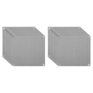 Imagem de PATIKIL 120 mm/4,7" PC Fan Dust Mesh, pacote com 16 filtros de pó de PVC para refrigerador de computador, capa de policarbonato grades para ventilador de refrigerador de computador, capa de PC à prova