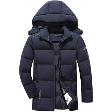 Imagem de Jaqueta masculina casual de inverno plus size, estilo coreano, tendência, dupla face, quente, jaqueta de inverno, parka ao ar livre para clima frio, camping, A, 5XL