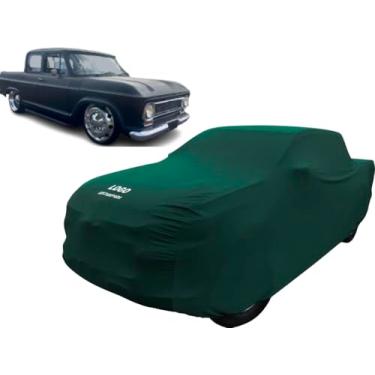 Imagem de Capa Para Camionete Chevrolet A10 D10 C10 Cabine Dupla (Verde)