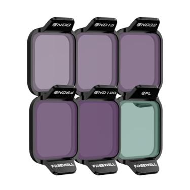 Imagem de Kit de Filtros ND / PL para Drone DJI Flip - Freewell (Standard Day)