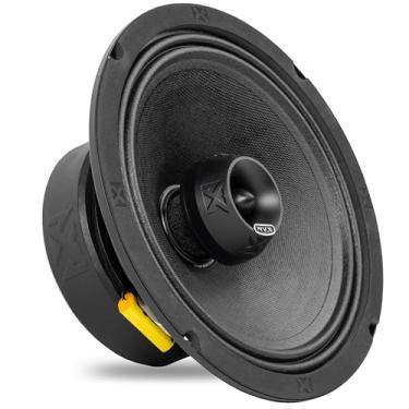 Imagem de NVX® Alto-falante premium VPRO8 de 20 cm, máx. 550 W, 275 W RMS, 4 Ohm, bobina de voz de 3,8 cm, áudio profissional coaxial com Bullet Tweeter, resistente à água, fácil de instalar em