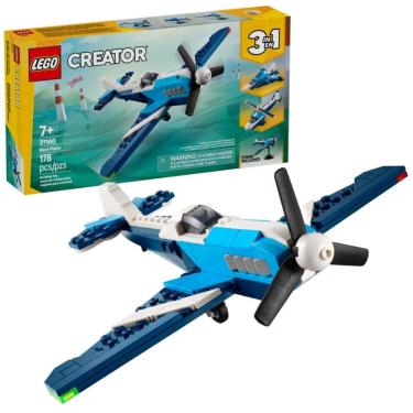 Imagem de Lego Creator 3 em 1 Aeronave Avião de Corrida 31160