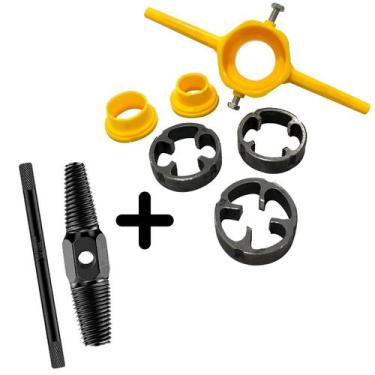 Imagem de Kit Tarracha Para Cano Pvc 1/2 A 1" e Extrator Cano Quebrado - Saint P