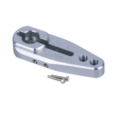 Imagem de 25T Servo Horn 24mm 20mm 7075 Aluminum for Servo Arms 1/10 RC Protek Savox Futaba Servo 1/10 Arrma Buggy Granite Monster Truck Raider 2WD (Titanium 24mm)