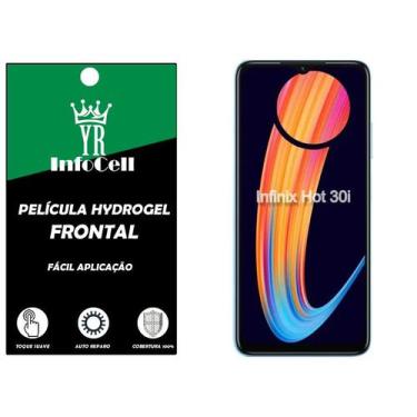 Imagem de Pelicula Gel Hidrogel HD Anti Impacto infinix Hot 30i - YR InfoCell