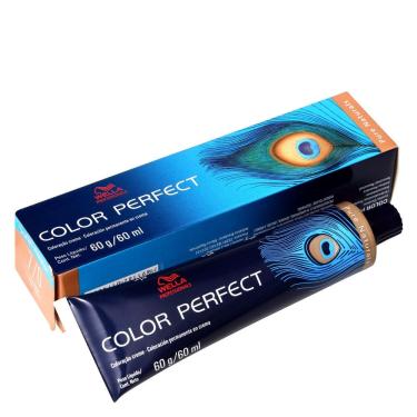 Imagem de Wella Color Perfect 7/0 Louro Médio - Coloração 60g BLZ