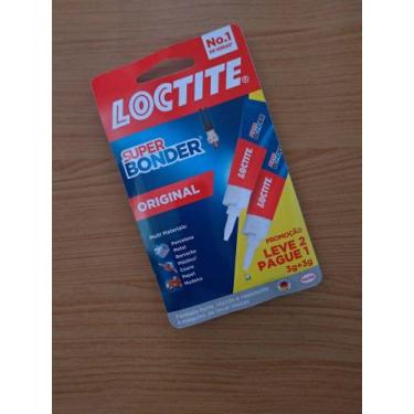 Imagem de Cola Super Bonder Original 3g (Leve 2 Pague 1) - Loctite Henkel