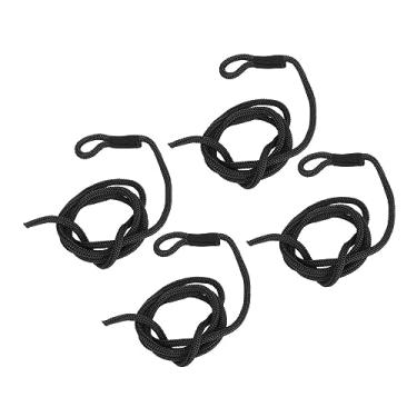 Imagem de Linha de doca, corda de ancoragem de alta resistência para uso marítimo (preto)