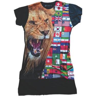 Imagem de Bata de Dança, Louvor, Adoração, Evangélica Leão Nações - Livre, PP, L