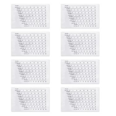 Imagem de 8 peças 8985 fita de sincronização de balanceador harmônico para motores, 13,3 cm a 20,3 cm, adesivos para garantir o tempo de ignição