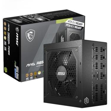 Imagem de MAG A850GL PCIE5 fonte de alimentação 850 W 20+4 pin ATX ATX preto