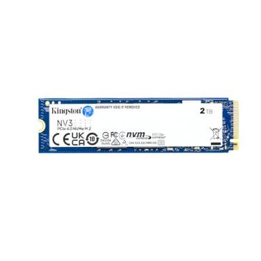 Imagem de Kingston NV3 2TB M.2 2280 NVMe SSD | PCIe 4.0 Gen 4x4 | Até 6000 MB/s | SNV3S/2000G