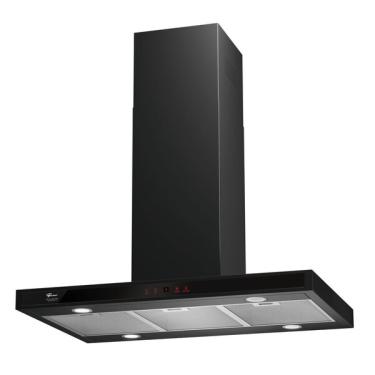 Imagem de Coifa De Ilha 90cm Platinium Ebony 220v Fischer Preto