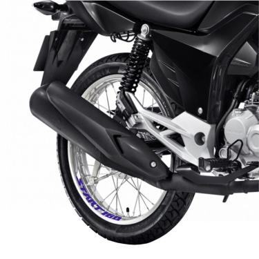 Imagem de Adesivo Premium Roda Moto Honda Start 160 Azul Cor Azul