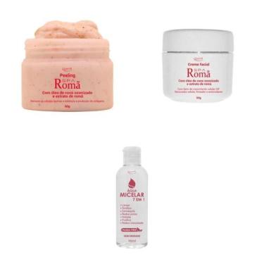 Imagem de Peeling Creme Facial E Água Micelar Romã Produzir Colágeno - Lucy's