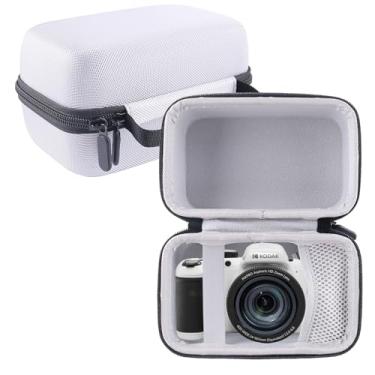Imagem de WERJIA Estojo Rígido Para Transporte Câmera Digital Kodak Pixpro Az401/Az405/Az425/Az255, Acomoda Cabo Usb E Baterias Extras (Cinza)