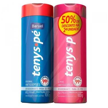 Imagem de Kit Tenys Pé Baruel Original + Woman Talco 100g
