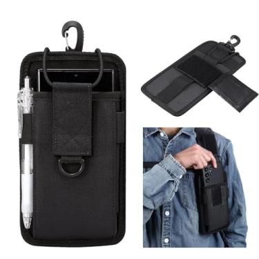 Imagem de Suporte de telefone com alça de mochila, suporte de braçadeira, caminhada, viagem, mochila, bolsa, bolsa de fixação, clipe de alça para smartphone para iPhone 16 Pro Max, Galaxy S25 Ultra A06 A16 A05