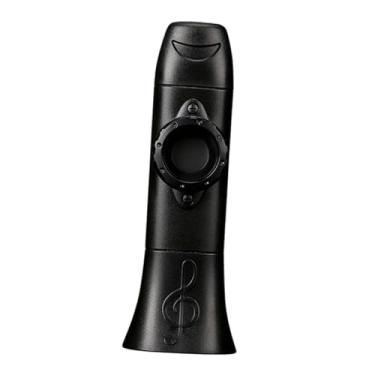 Imagem de Esquirla Kazoo para Eventos Festivos Kazoo Guitarra com Tom Ajustável Instrumento Musical Piano Teclado Adultos, Preto