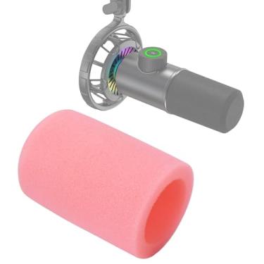 Imagem de Fifine K658 Microfone Filtro Pop Rosa Para-brisas, Redução de Ruído Capas de Espuma para Microfone, Filtro Pop Compatível com Fifine K658 da SUNMON(Rosa)