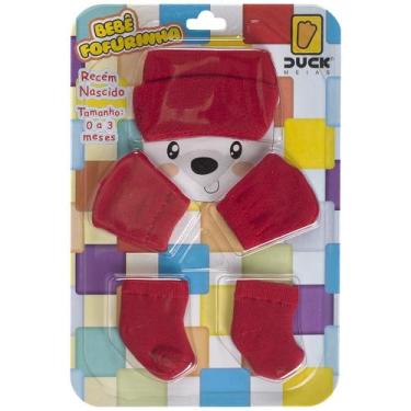 Imagem de Kit Bebe Toca Luva E Meia Conjunto Recem Nascido Saida Maternidade Men