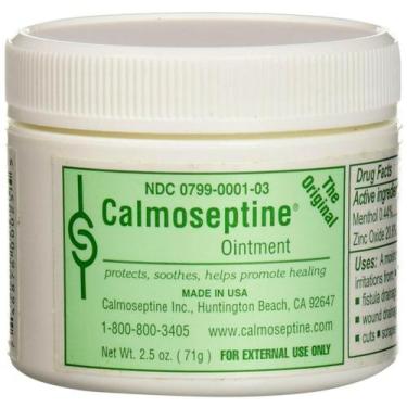 Imagem de Pomada para assaduras Calmoseptina 75 mL (pacote de 3) - Calmoseptine