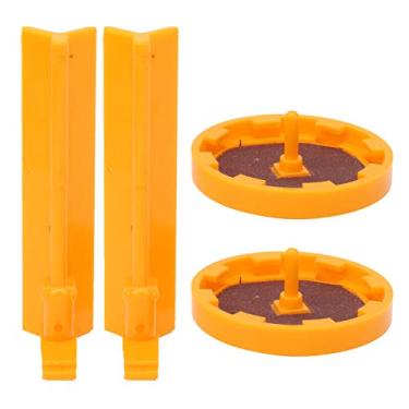 Imagem de Ferramenta de reparo de ponta da sugestão de bilhar Durável em forma de alteração da piscina da cabeça do bastão para suprimentos de bilhar, borracha dura 11 cm de altura 6,3 cm