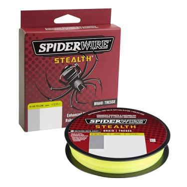 Imagem de Linha Spiderwire Stealth Amarela 40lb 300yds
