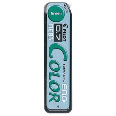 Imagem de Pilot Lapiseira colorida eno, 0,7 mm, verde, 10 pontas (HRF7C-20-G)