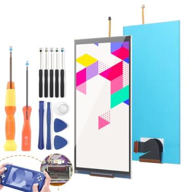 Imagem de YWLRONG for Nintendo Switch Lite Screen Replacement for Switch Lite LCD Display Screen Assembly with Tools (Not Included Touch Digitizer)