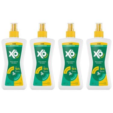 Imagem de 4x repelente de insetos xô inseto contra mosquito da dengue proteção p