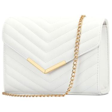 Imagem de Bolsa embreagem feminina KKXIU, envelope formal de material vegano, br