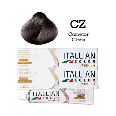 Imagem de 2 Unidades Coloração Itallian Color CZ Corretor Cinza - Itallian Hairt