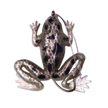 Imagem de Isca artificial rã de silicone - OTTONI, N°01 / 4,5CM, Cinza claro