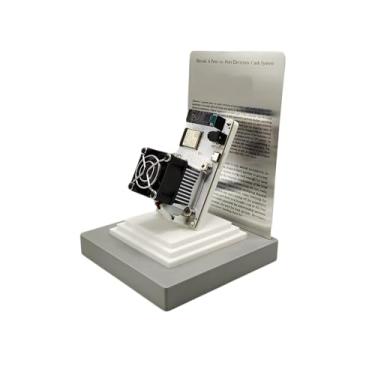 Imagem de Novo minerador de bitcoin bitaxe gama 601 solo mineiro 1.2th/s 2.4G Wifi18w bm1370 do antminer s21 pro asic mineiro btc mineiro criptografia with PSU