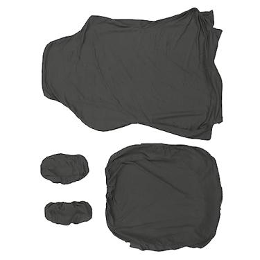 Imagem de Capa de Cadeira de Jogo Poliéster Macio Com Alta Elasticidade, Reforma Seu Quarto, Uso Versátil, Mobiliário, para Casa, Escritório (Cinza escuro (esquerda: BL3Z 1562187 AB, direita:)