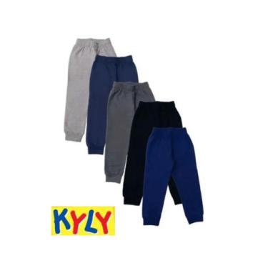 Imagem de Calça Infantil Maaculina Kyly, Preto, 6