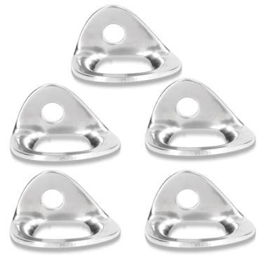 Imagem de equlup Gancho de escalada, 5 peças, âncora de escalada de aço inoxidável 316, ganchos de balanço, montagem no teto, ferragens para trabalhos aéreos de rapel