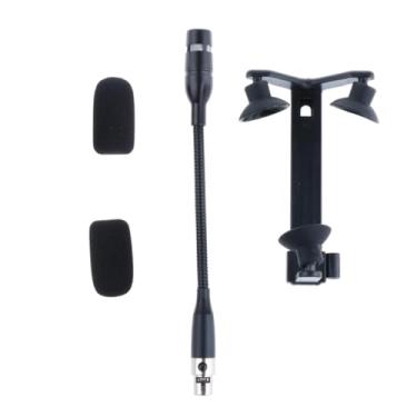 Imagem de Luwecf Conjunto de Microfone Condensador de Clipe para Instrumento, Violino, Mini Microfone de Instrumento E Kit de Clipe para Transmissão Ao Vivo em Estúdio, 3 Pinos para Akg