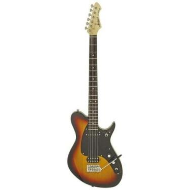 Imagem de Guitarra Aria Pro II J-B'tone Baritone 3 Tons Sunburst