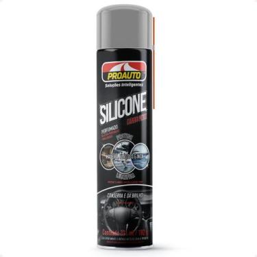 Imagem de Silicone Spray Perfumado Carro Novo 321ml - Proauto
