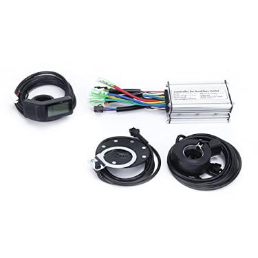 Imagem de Kit de controlador de motor elétrico Controlador de velocidade do motor sem escova de alta eficiência com painel de exibição LCD para liga de alumínio de bicicleta elétrica DIY