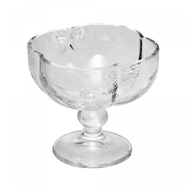 Imagem de Conjunto 4 Taças para Sobremesa de Vidro Butterfly - Wolff