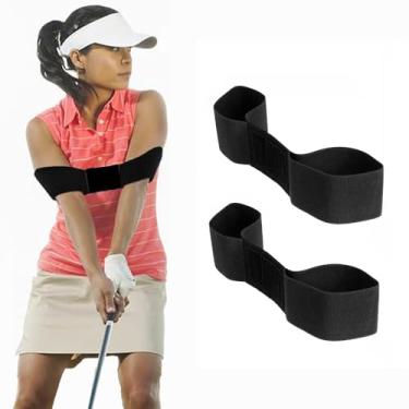 Imagem de HMPBEFU Correias de treinamento Swing Trainer Aid Swing Correcting Arm Band Swing Gesture Alinhamento Ferramenta de Prática